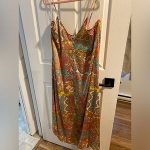 Suzy Shirt Satin Dress